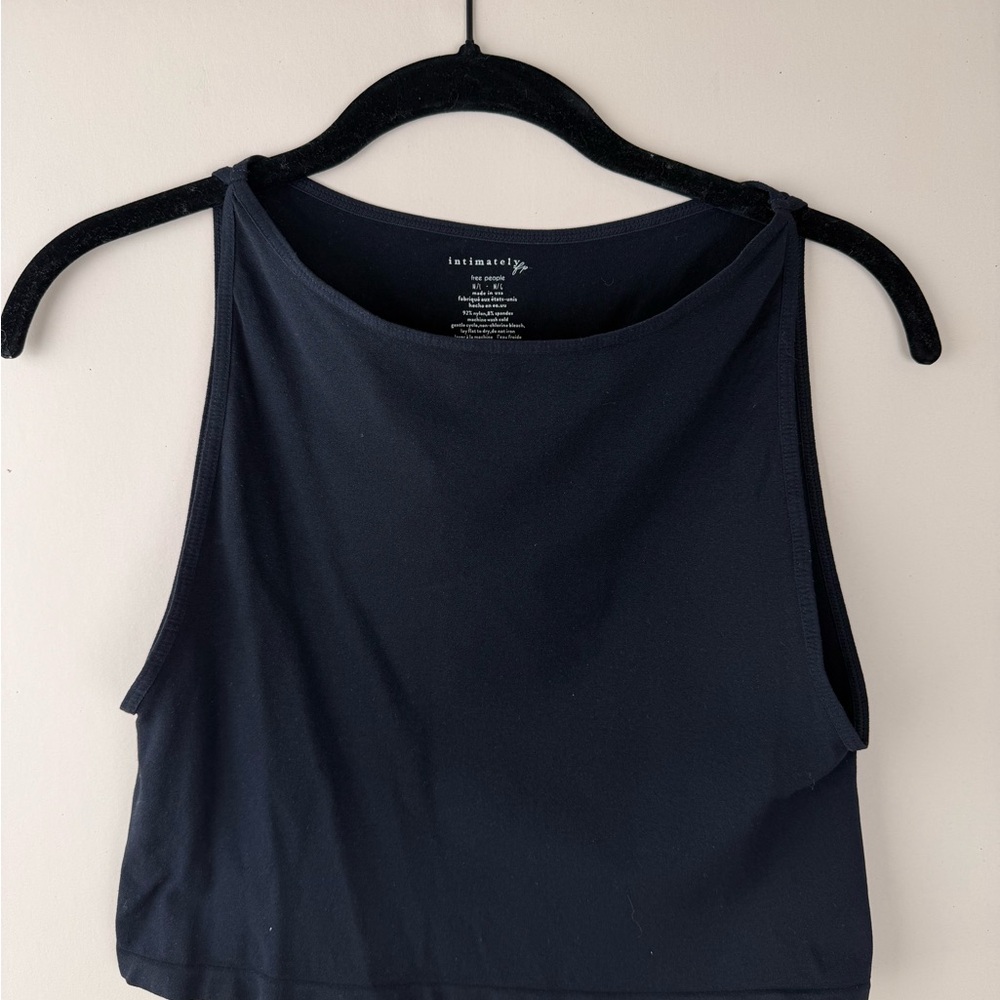 Free People Black Tank Top